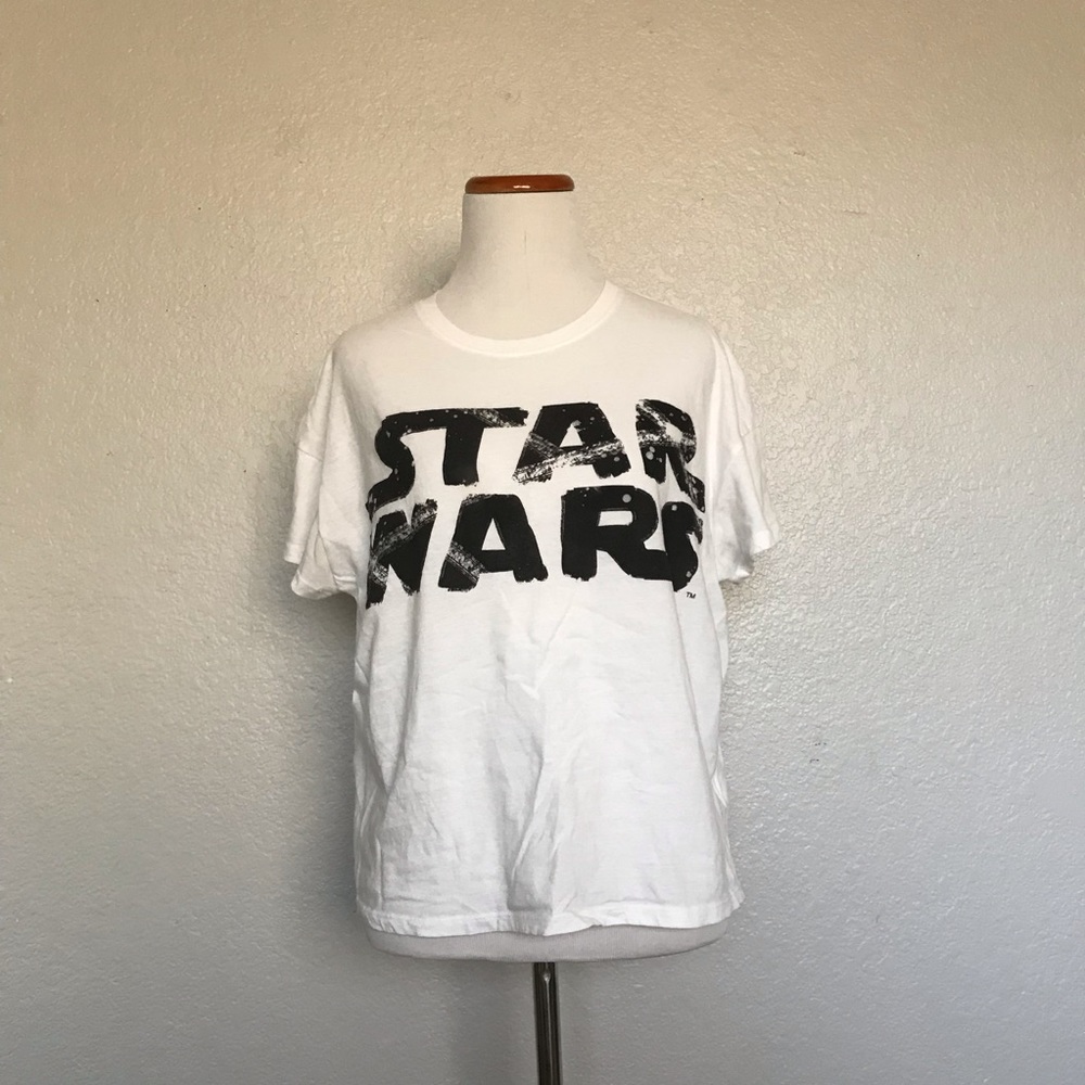 Star Wars white tee